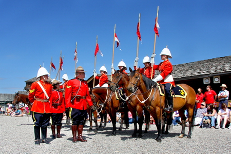 RCMP musical ride inspection
