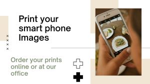 Phone pictures printed