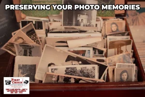 Shoe box scanning of old photos in Lethbridge